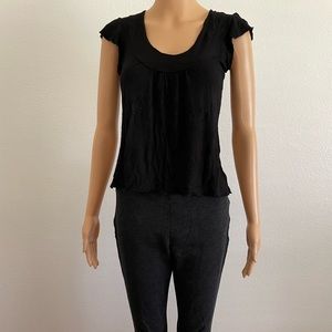 Silvergate Black Tank Top